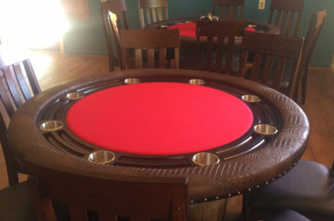 Card Tables in the Game Room